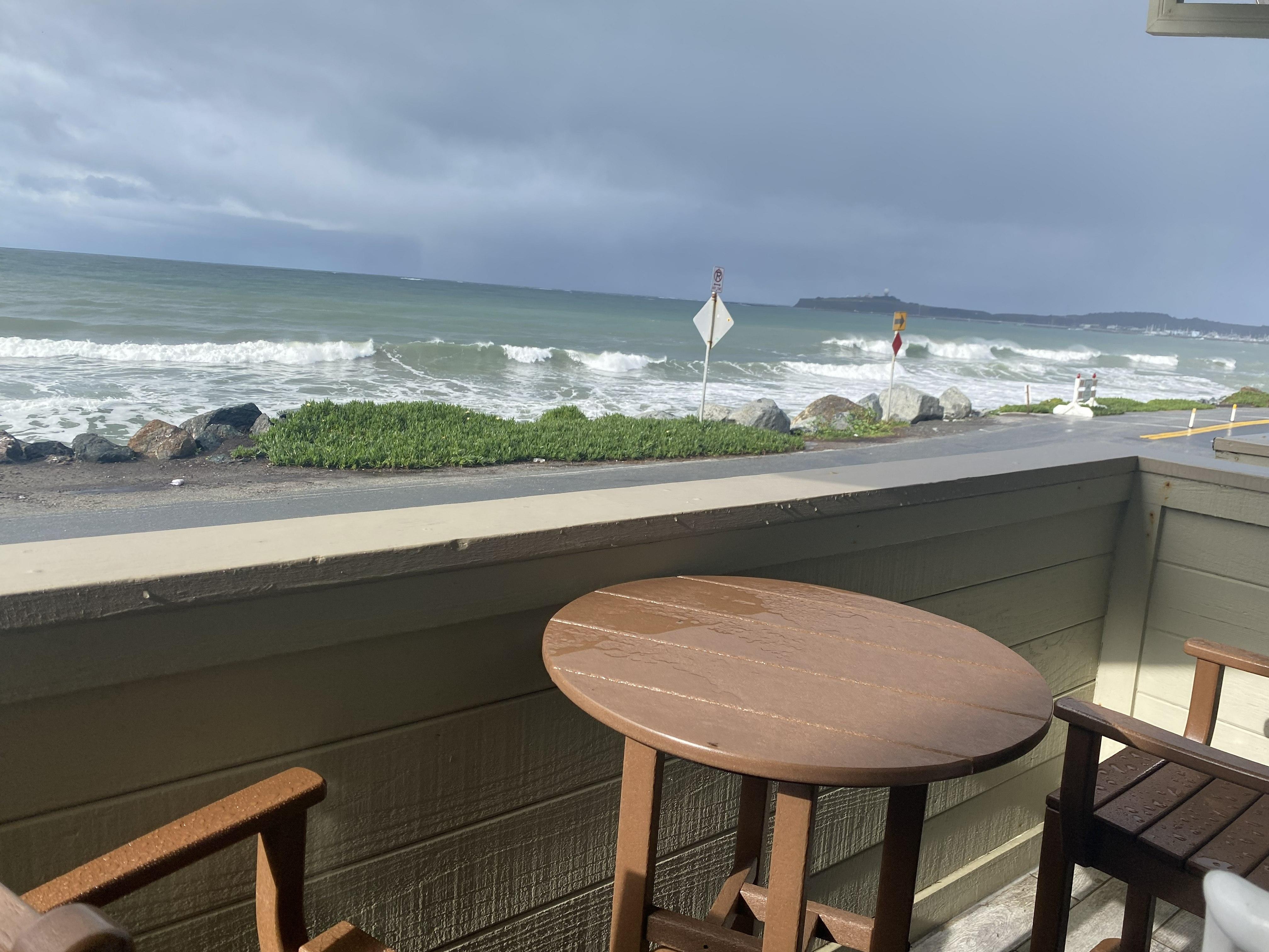 View from the balcony of La Luna