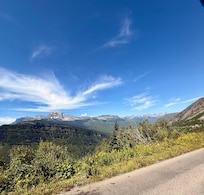 Return trip on Going-to-the-Sun Road.