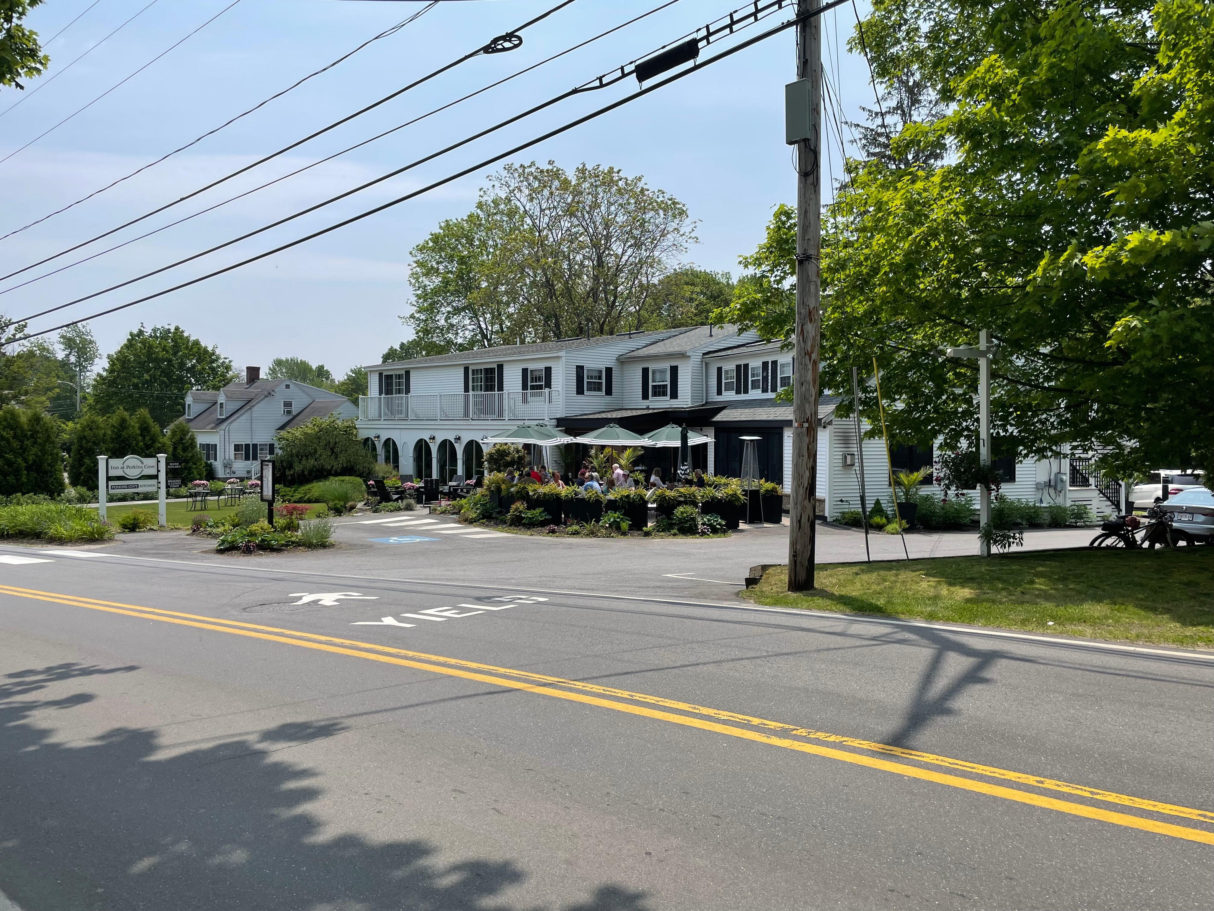Exterior of Inn at Perkins Grove and resteraunt