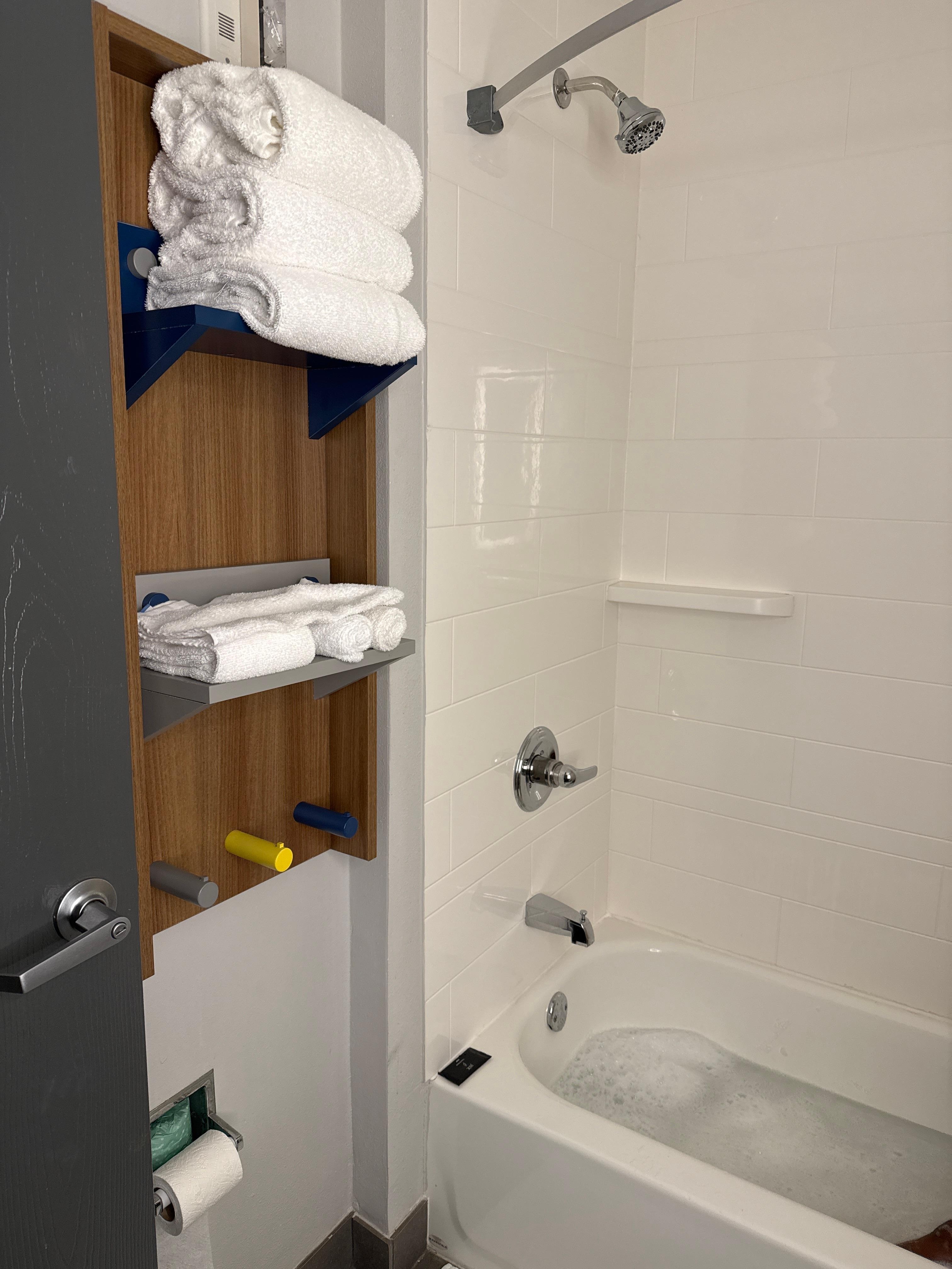 Bathroom clean and neat 