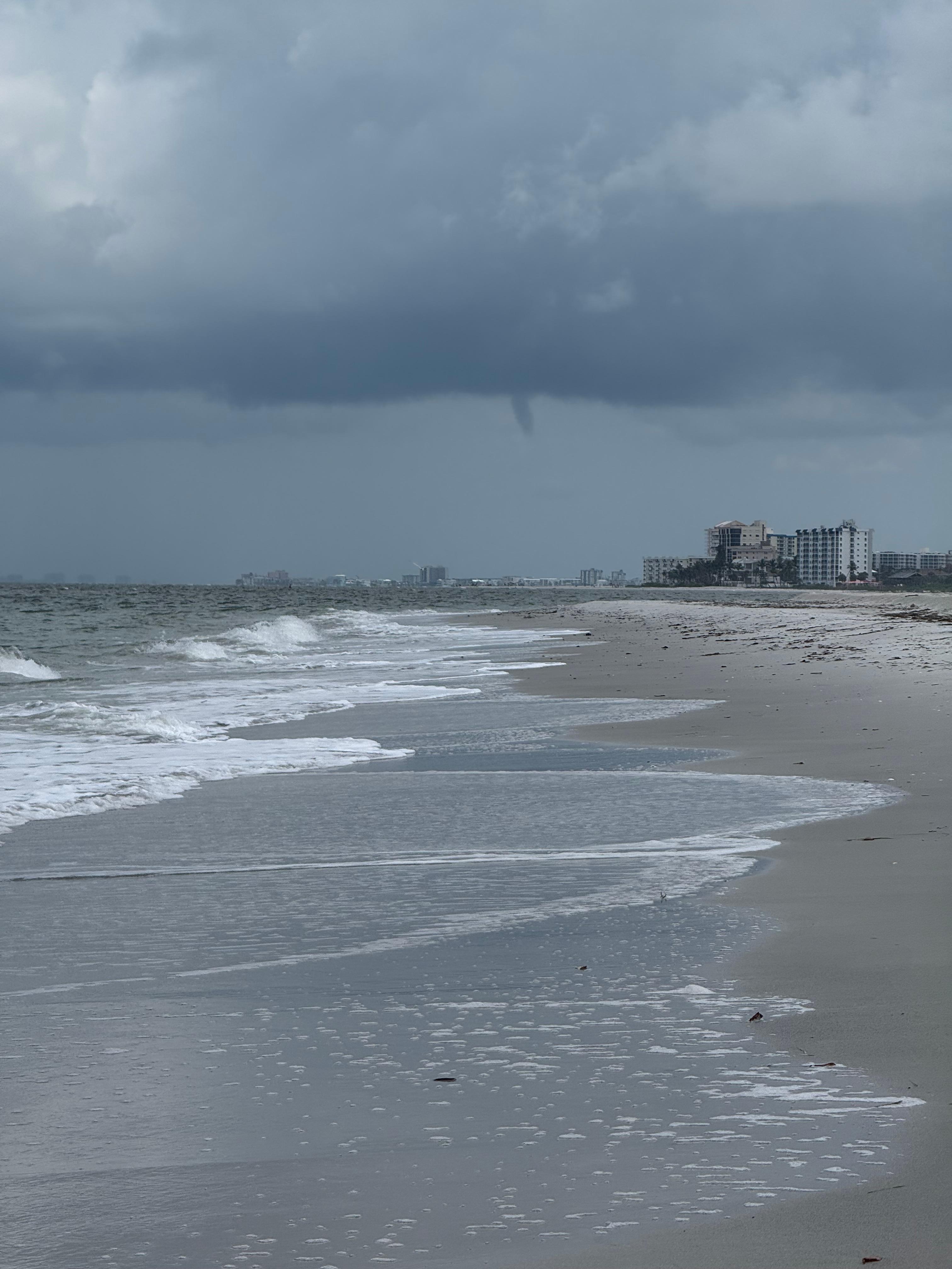 The beach all to ourselves 