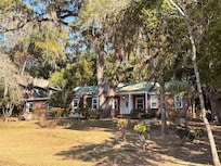 The house from the road.