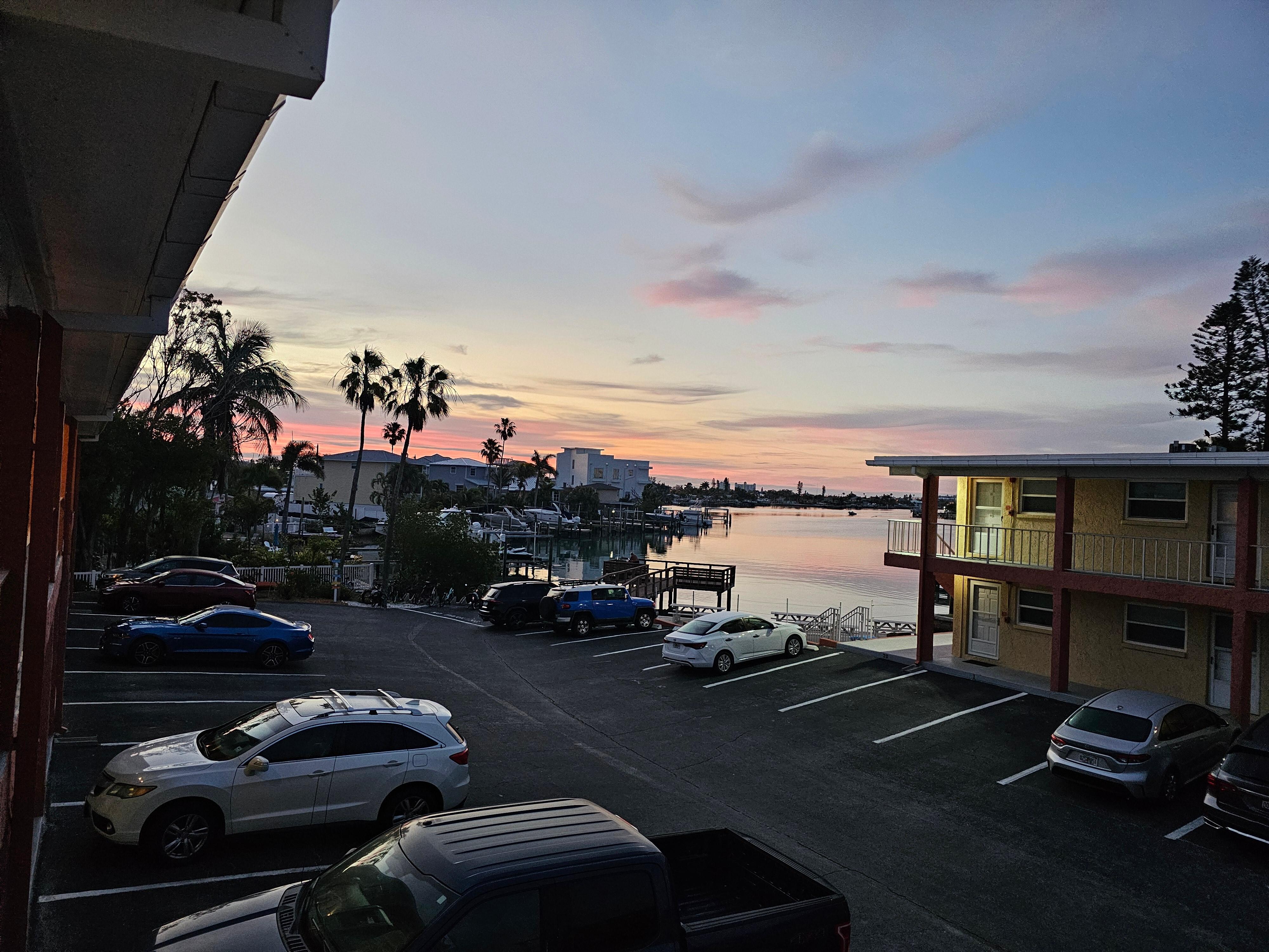 Sunrise canal view