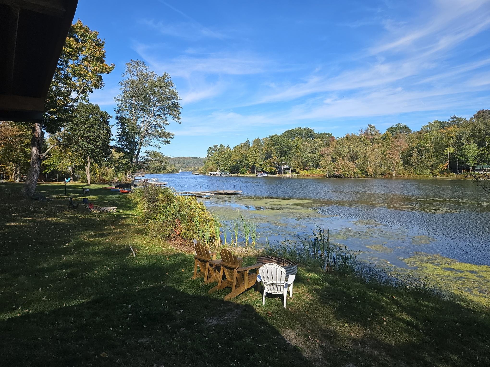 View from the front deck to the right