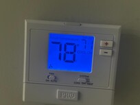 Temp second day at 7pm