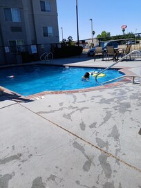 At the Swimming pool