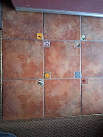 Lovely tile floors