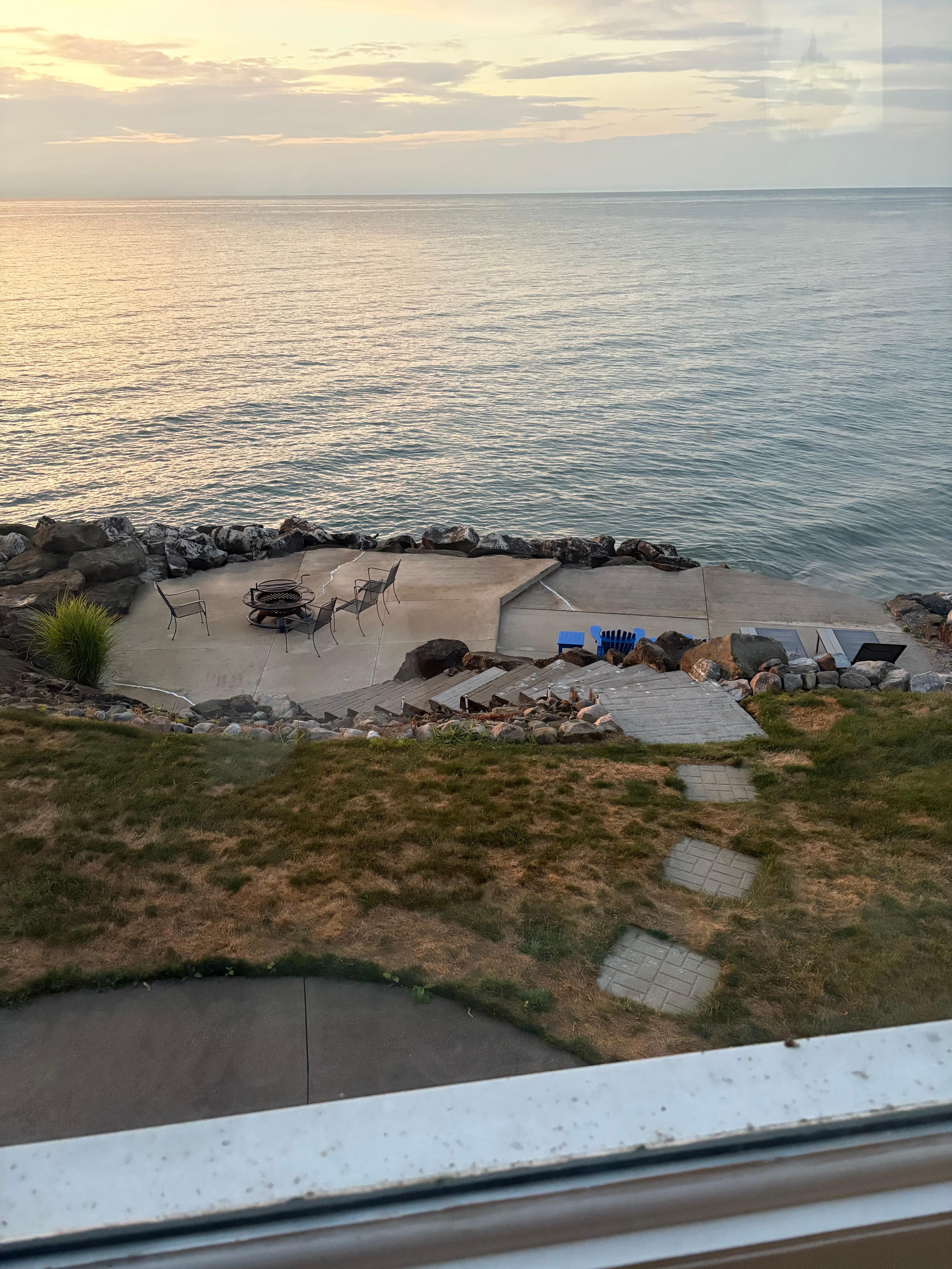 View from the picture window