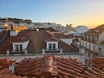 Morning view from bedroom window