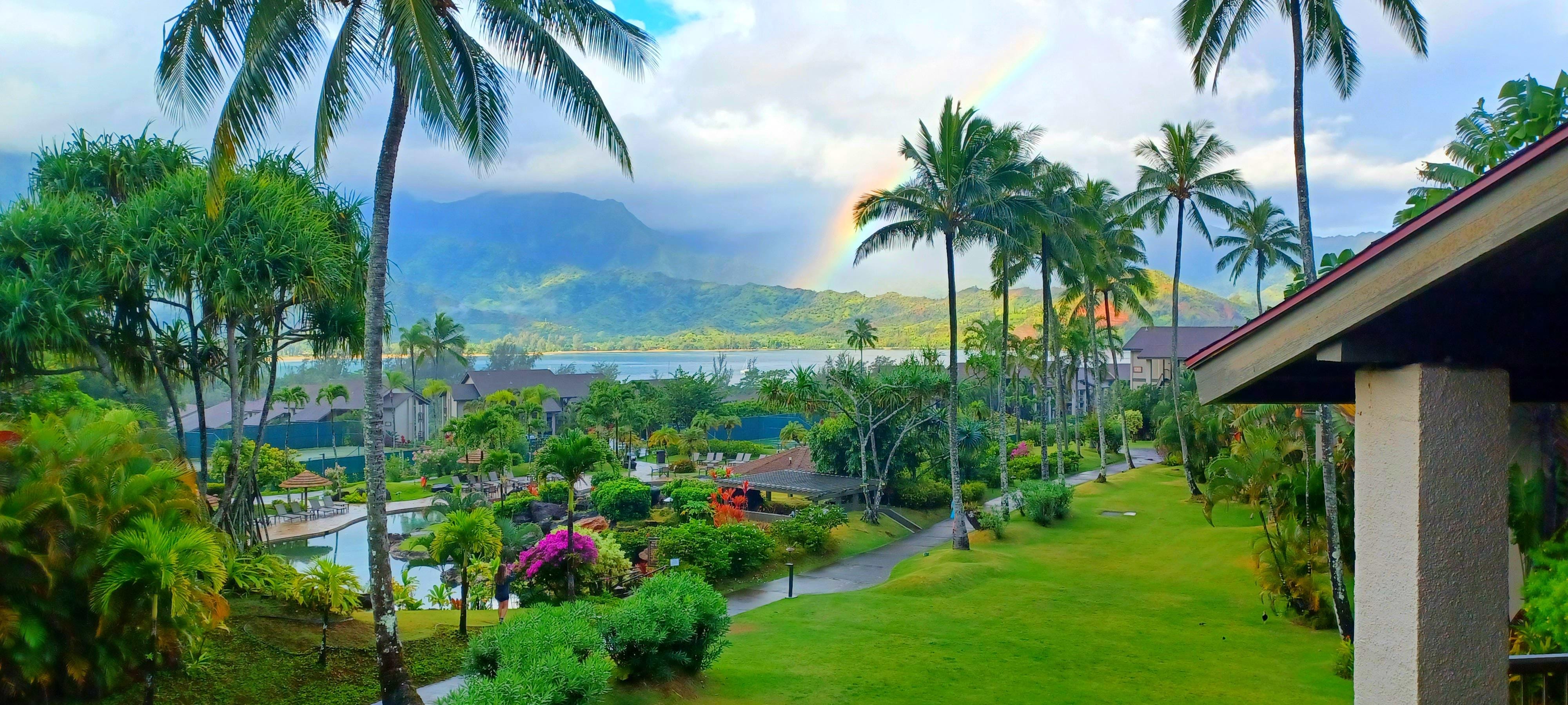 View from our room 1304