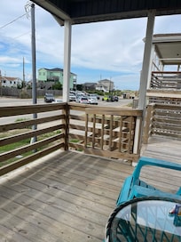 View toward the beach!