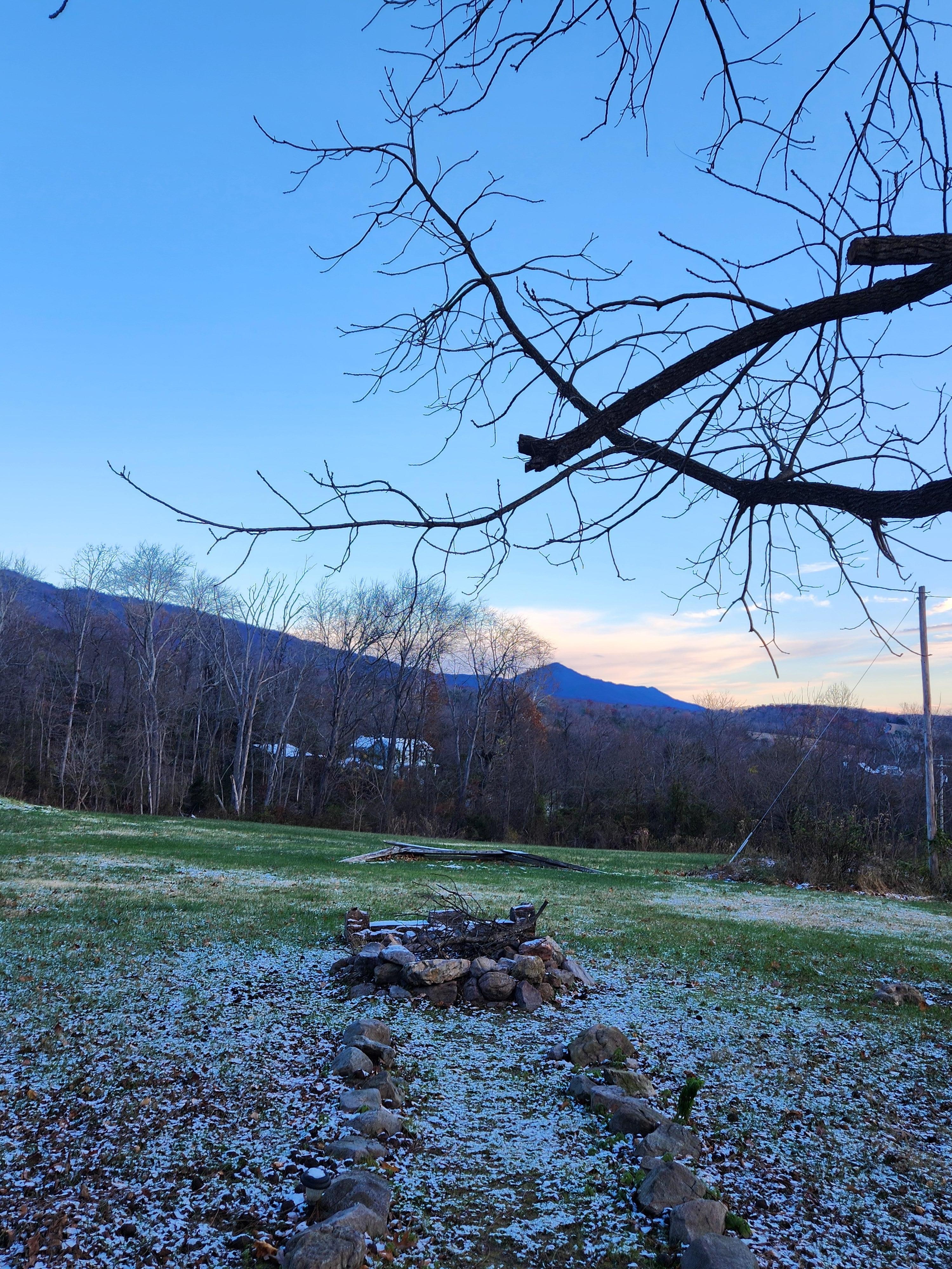Light dusting of snow ❄️ 