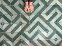 Beautiful tile work.