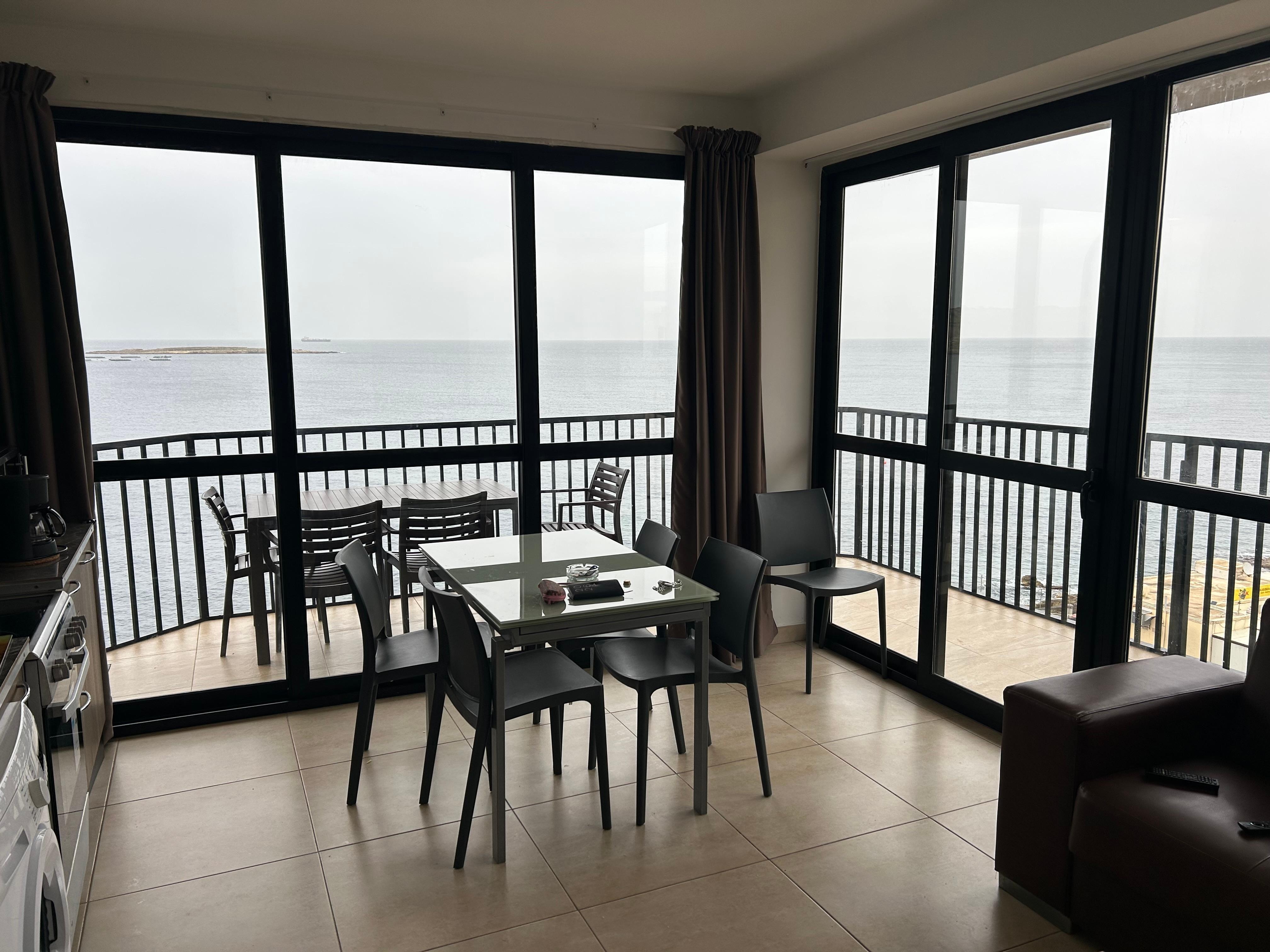 Panoramic view from balcony 