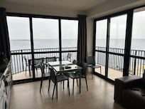 Panoramic view from balcony