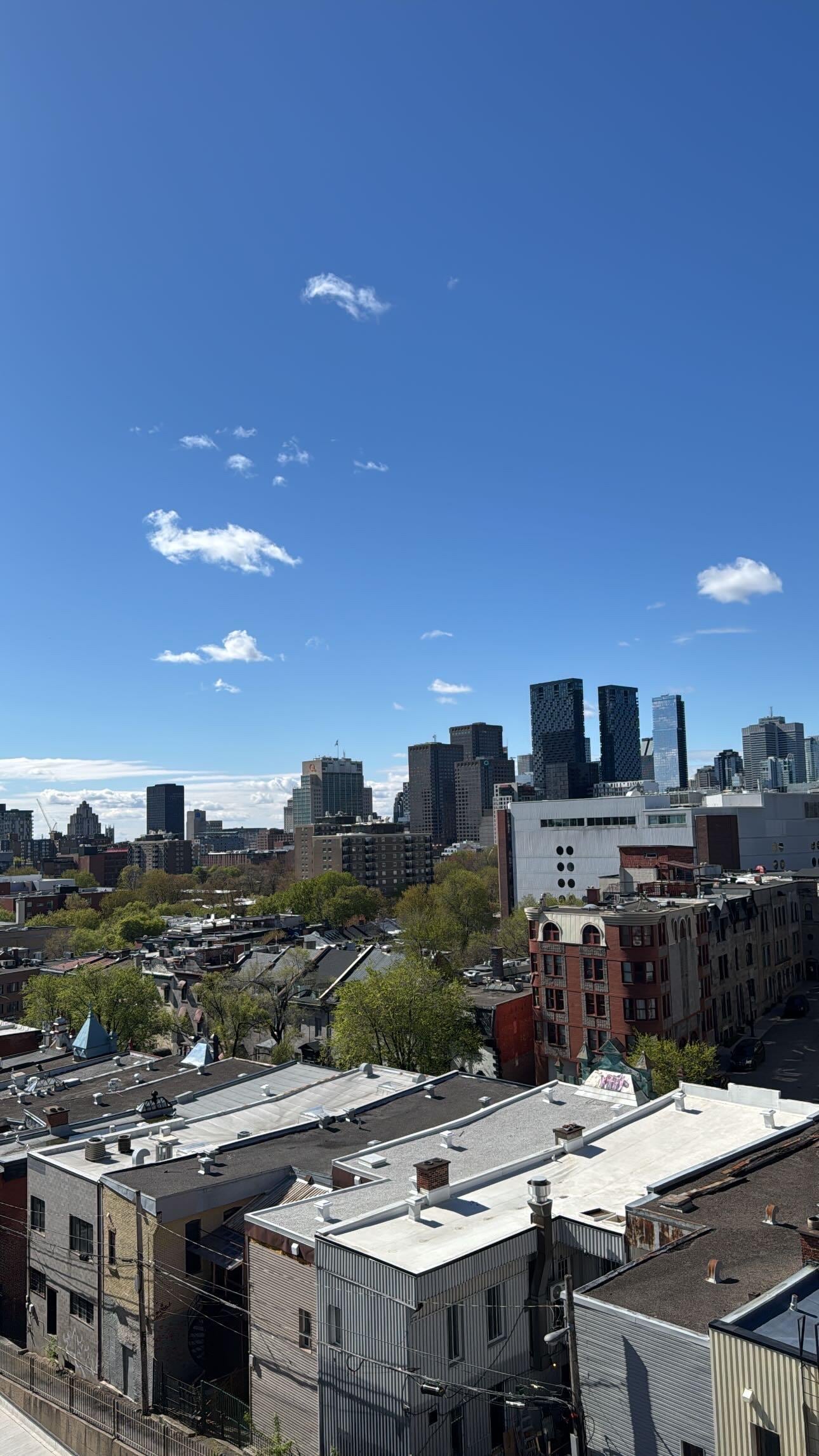 View from balcony