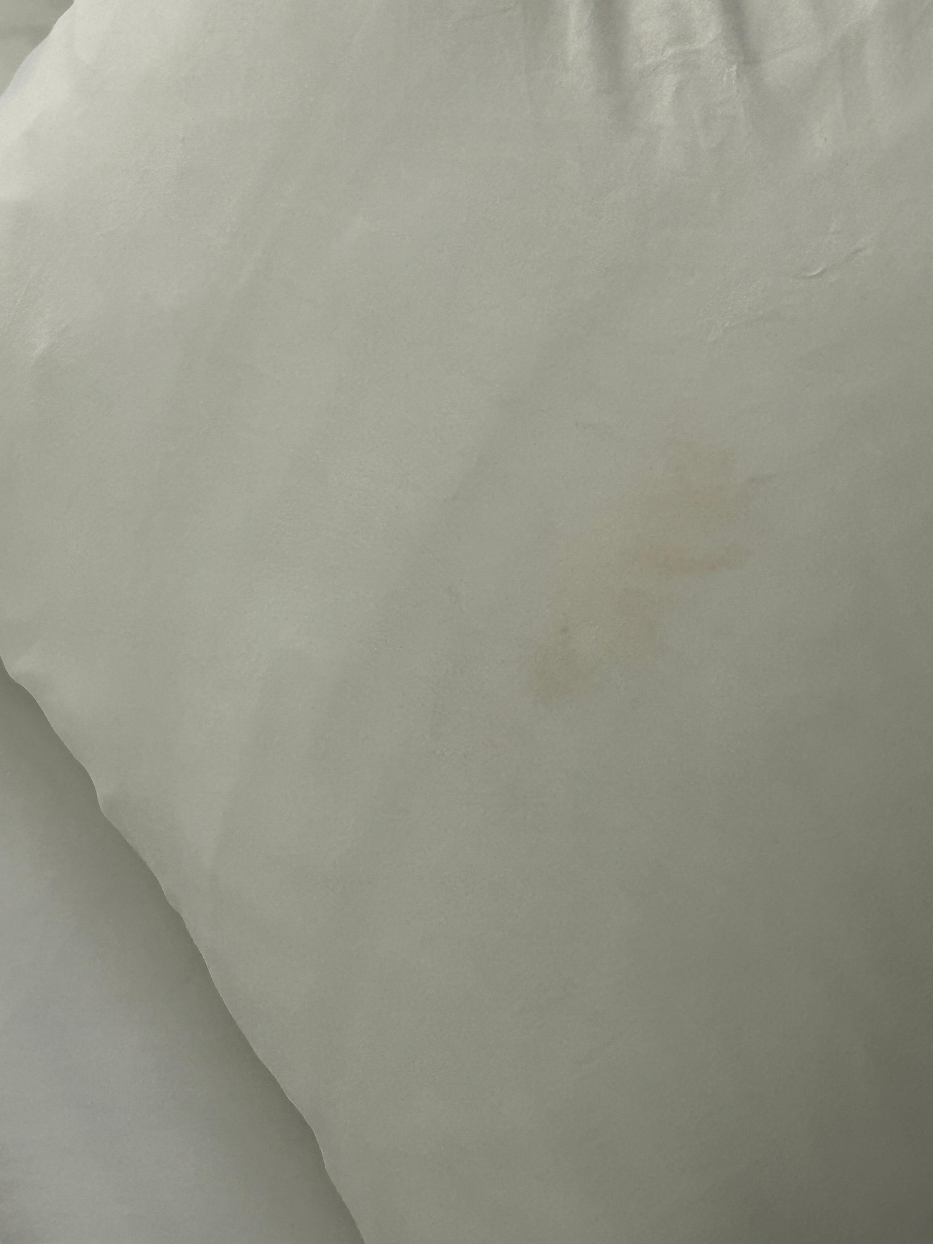 stains on pillos