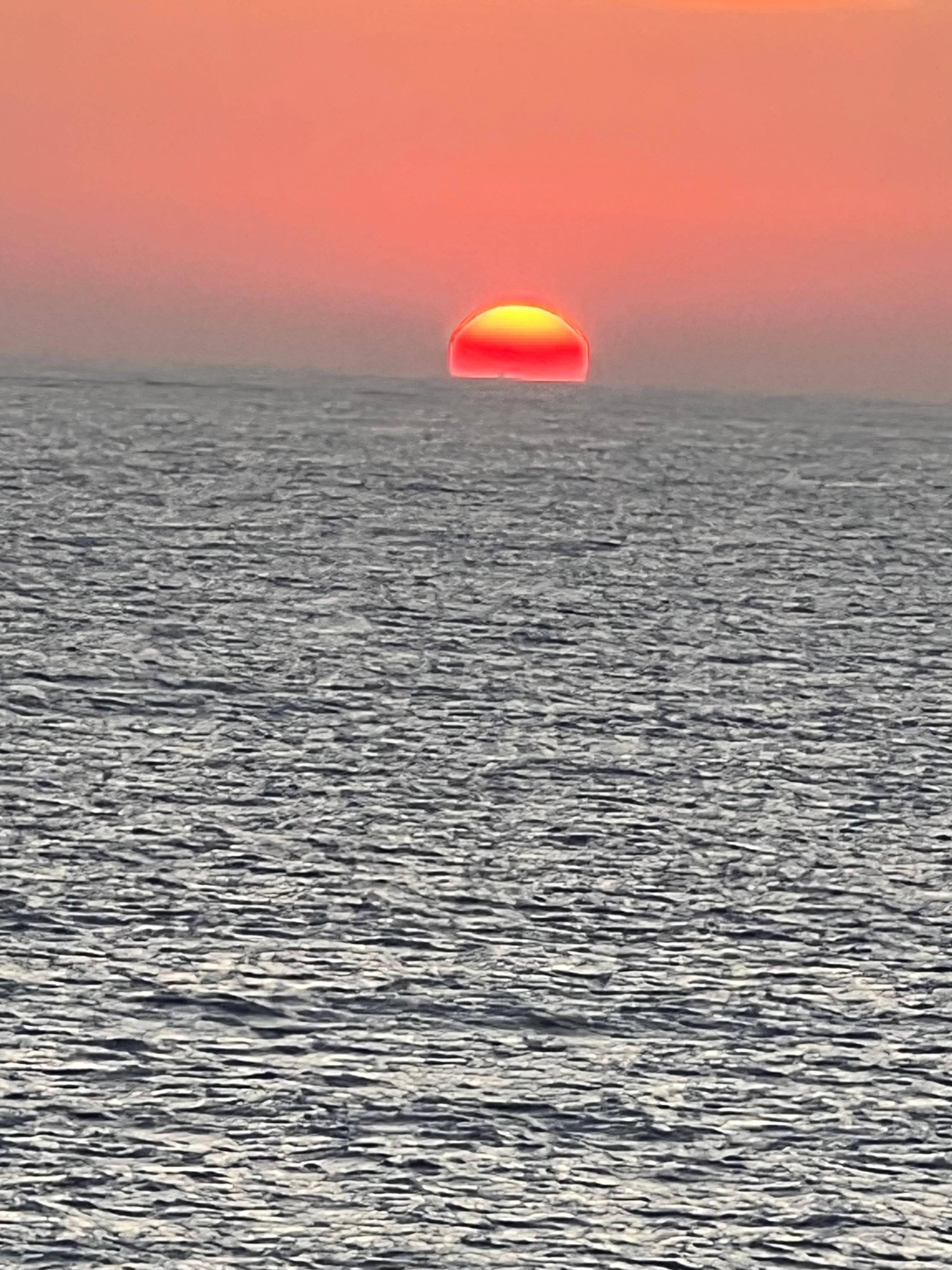 Sunset from Villas
