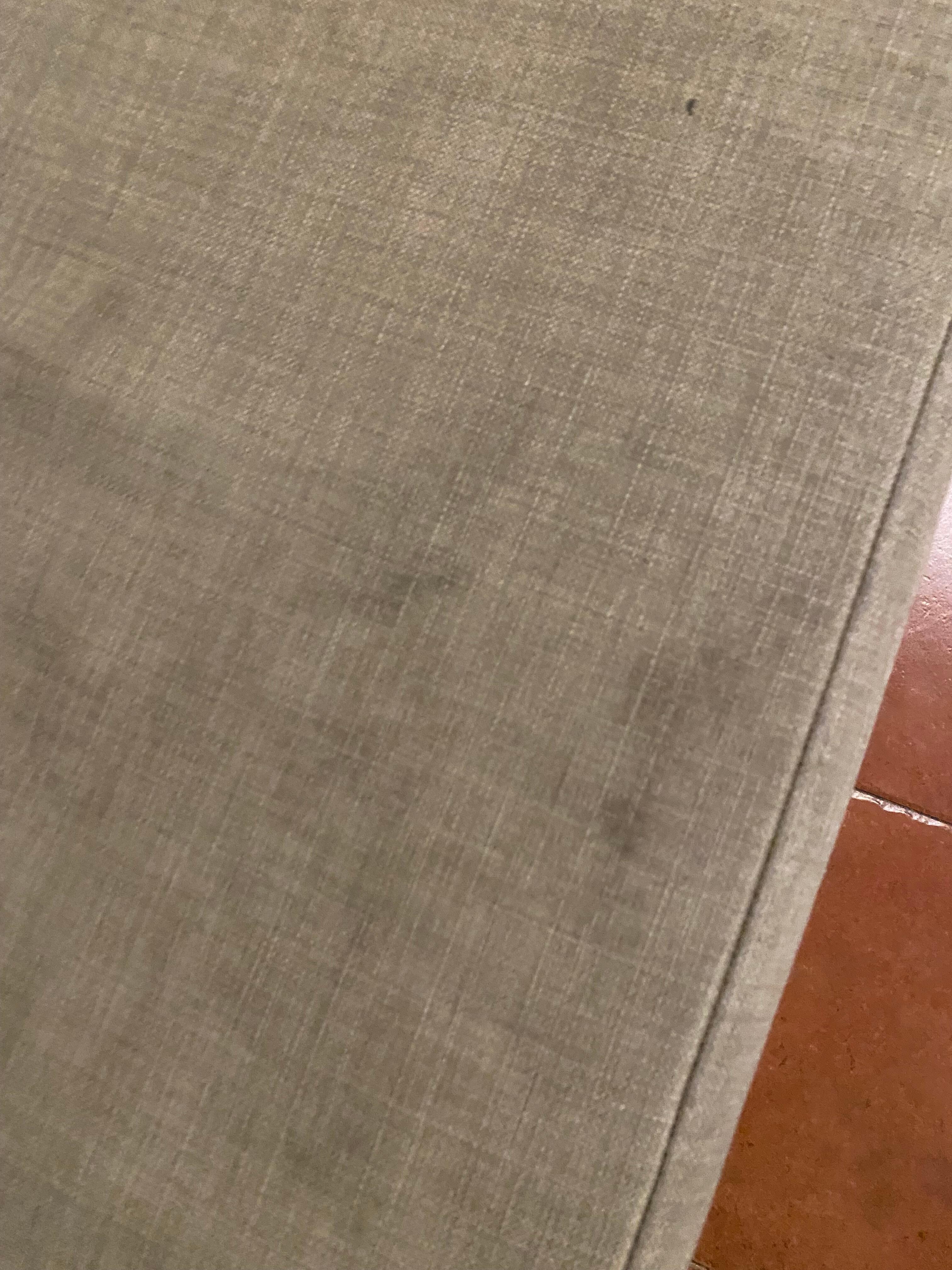 Dirty couch cushion. 