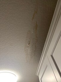 This is just a few pics of ceiling damage