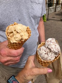 Whistle stop Ice Cream….delicious!