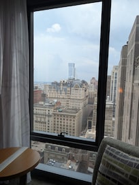 View from our room on the 24th floor
