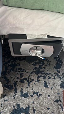 Broken safe