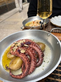 Our first dinner