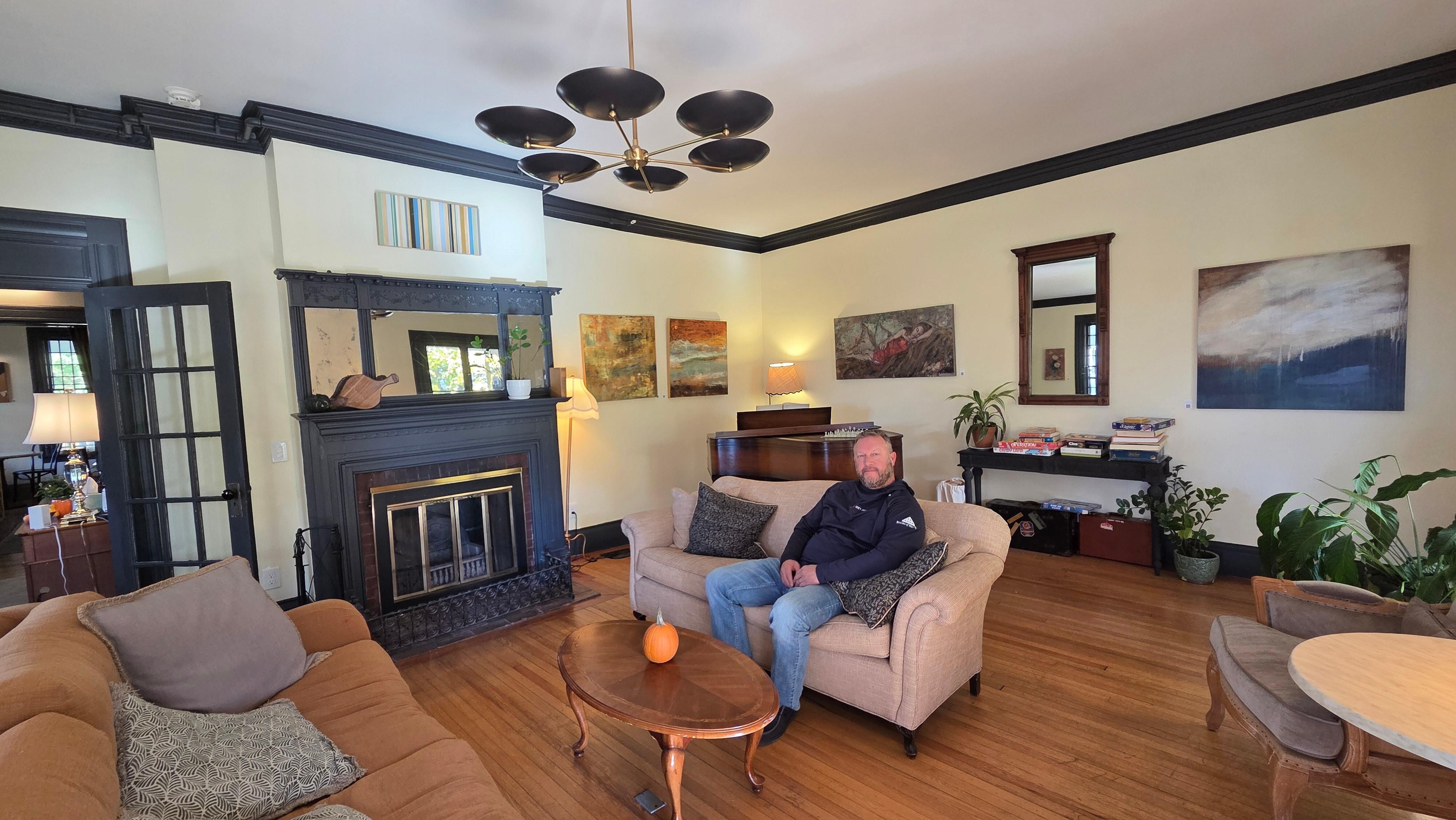 Comfortable sitting areas