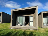Luxury cabin private deck