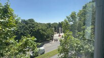 Vista desde la habitación, Parque El Retiro.