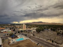 View from my room on the 14th floor looking West.