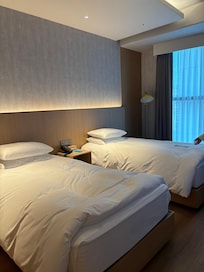 スーペリアツイン広いしベッド大きさ充分