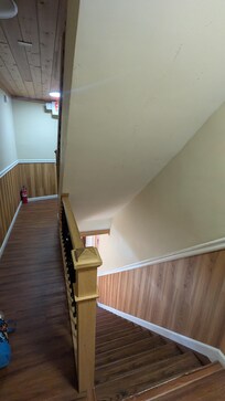Stairs to suite