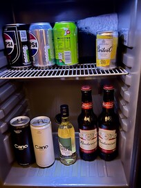 Free mini bar