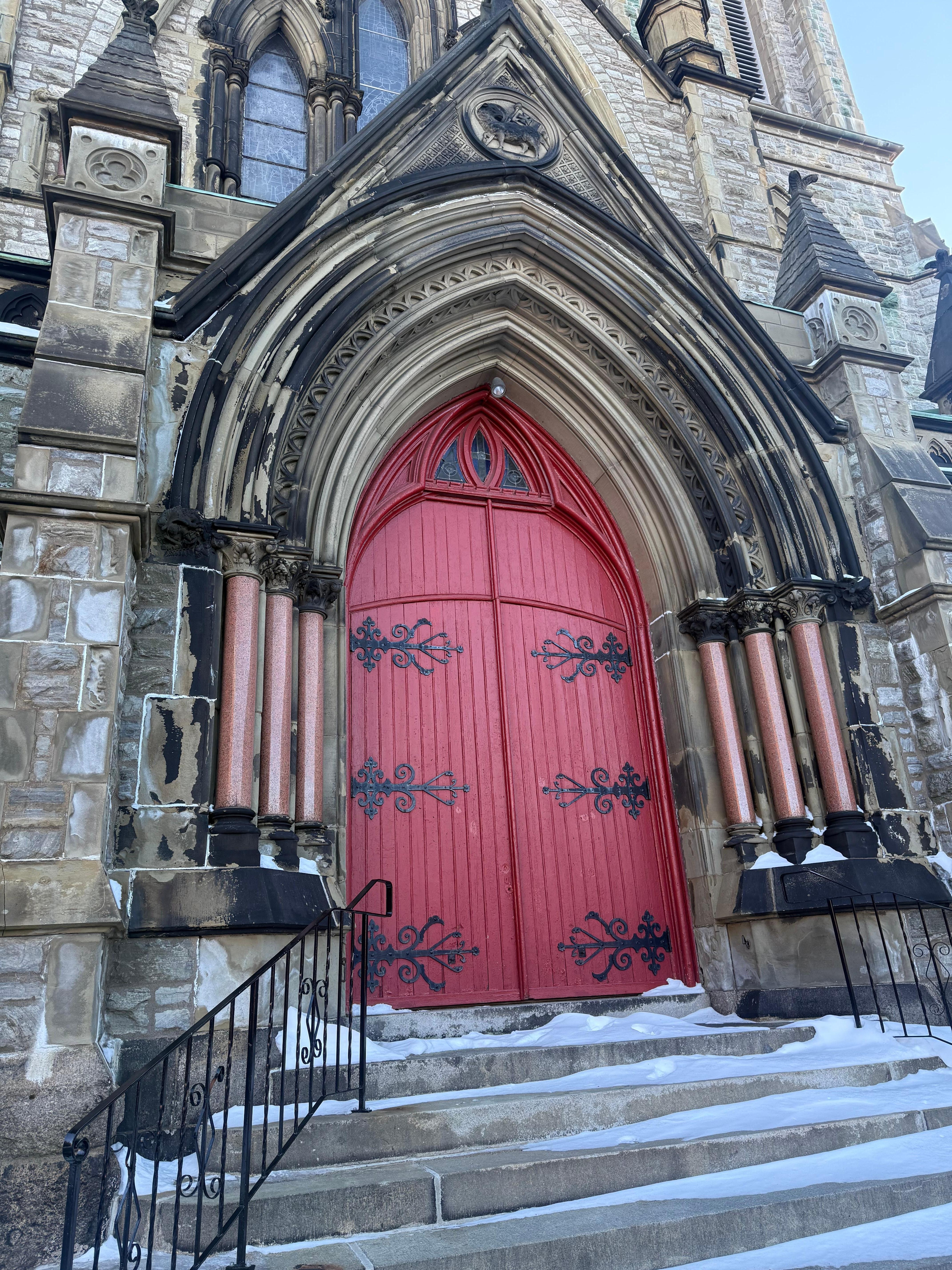 Massive Tartarian style door