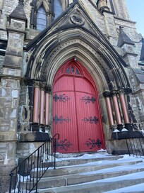 Massive Tartarian style door