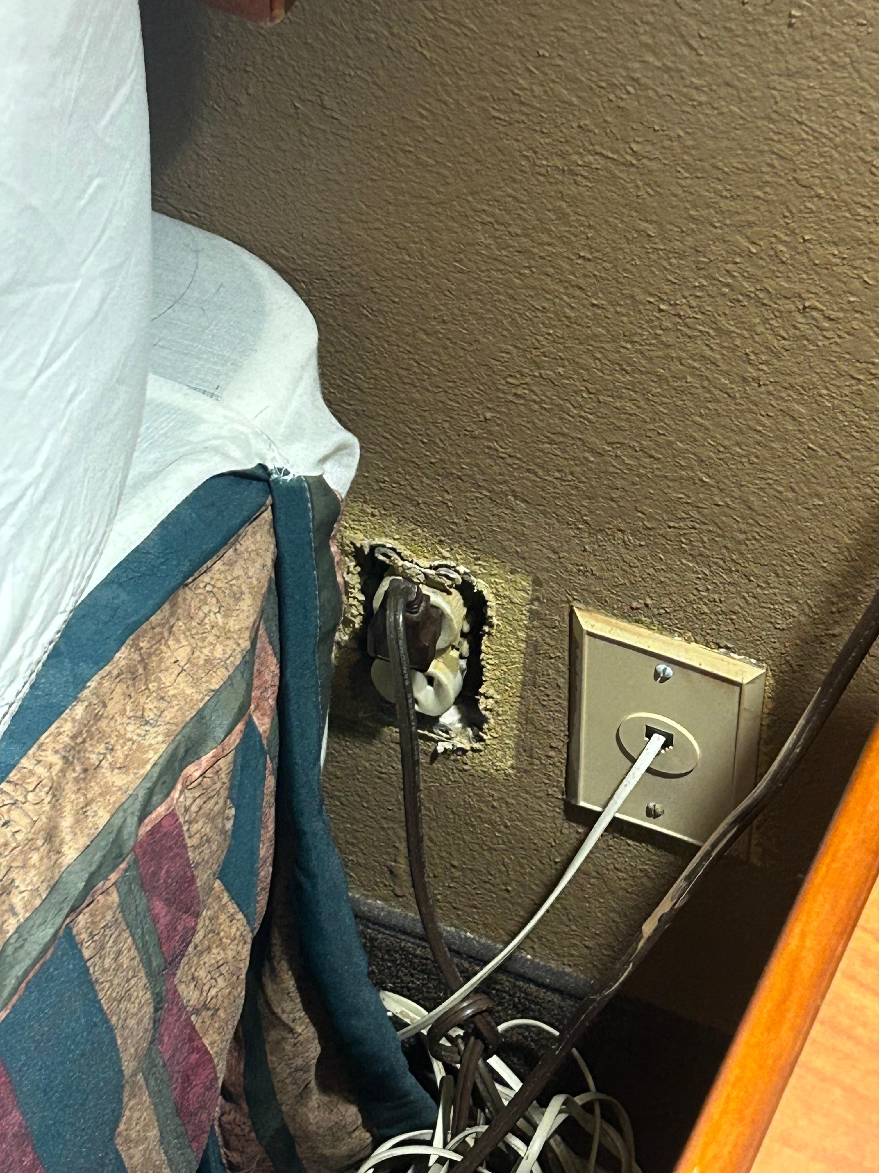 Open electric plugs