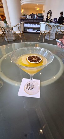 Happy hour cocktail.