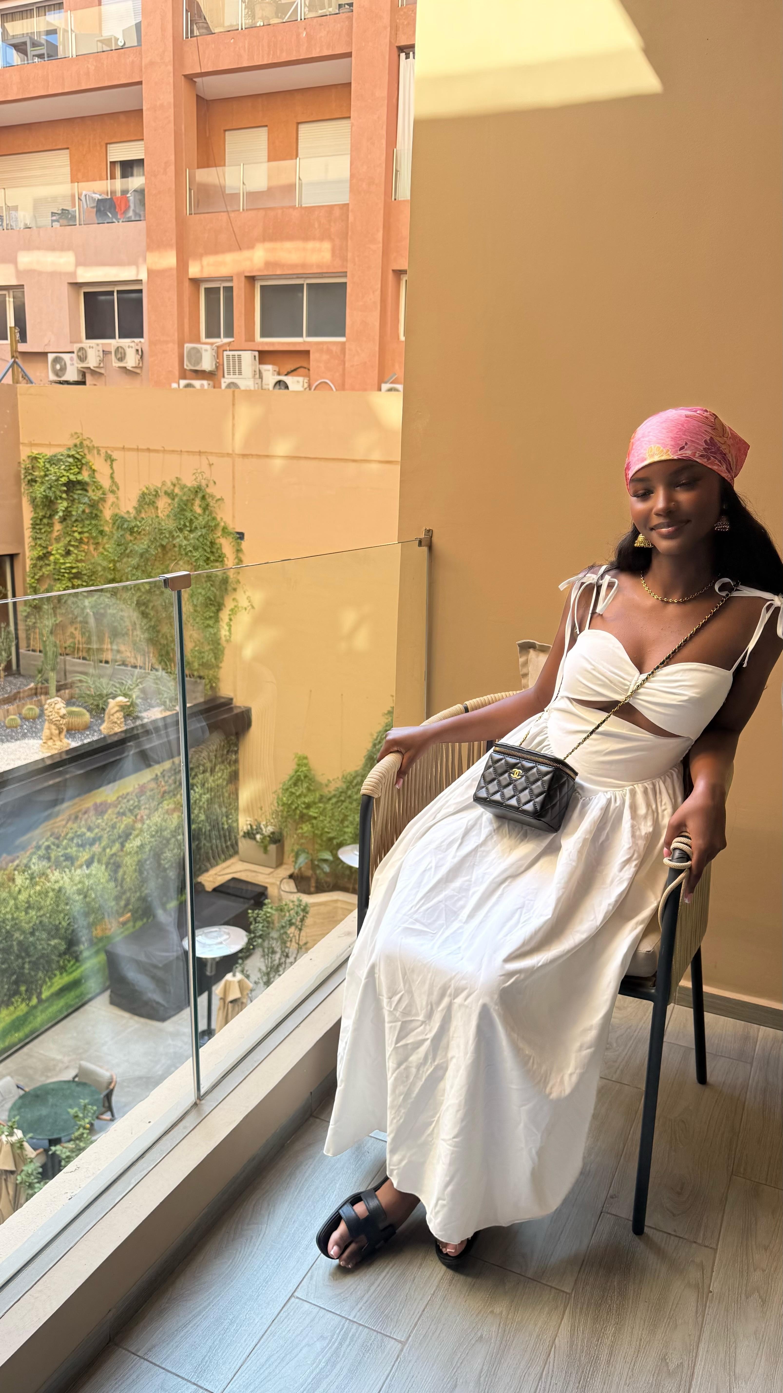 This was our balcony 