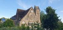 Lovely clock on the town's church
