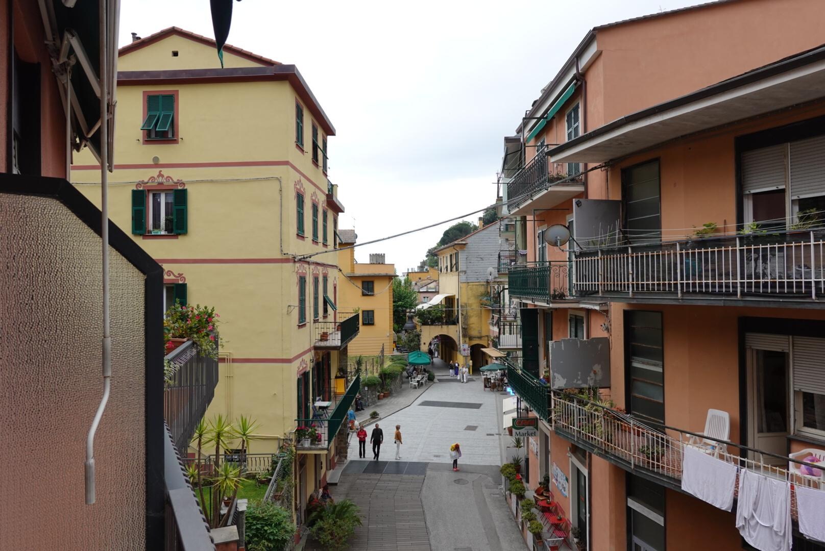 View from the balcony