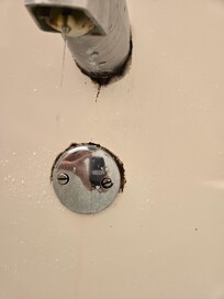 Tried to show the drip, but I think the black mold around the fixtures is even more telling.