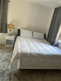 Comfy bedding!