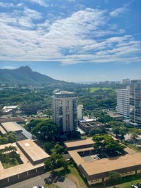 Normal day viewing Diamond Head