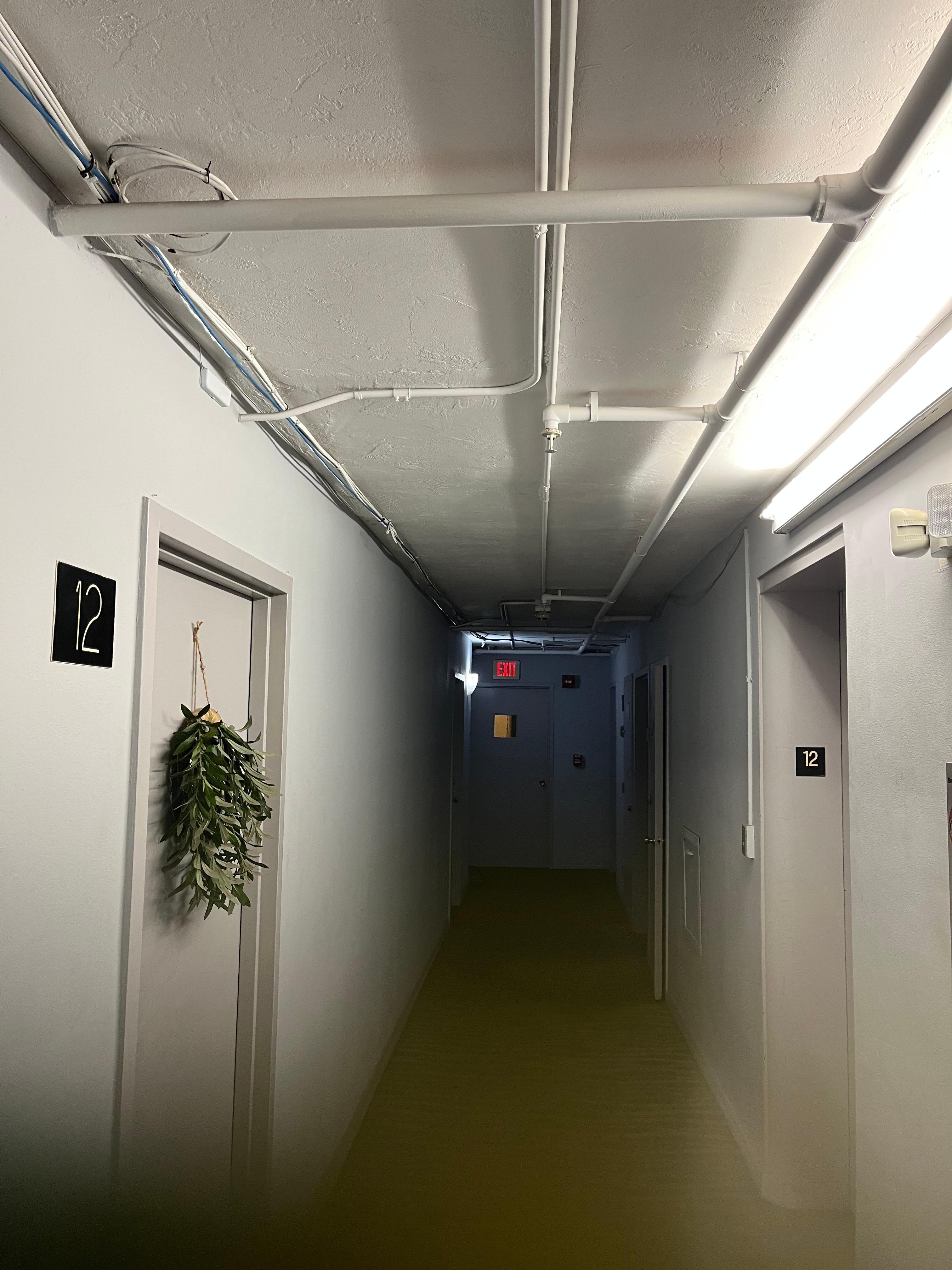 Hall outside apartment