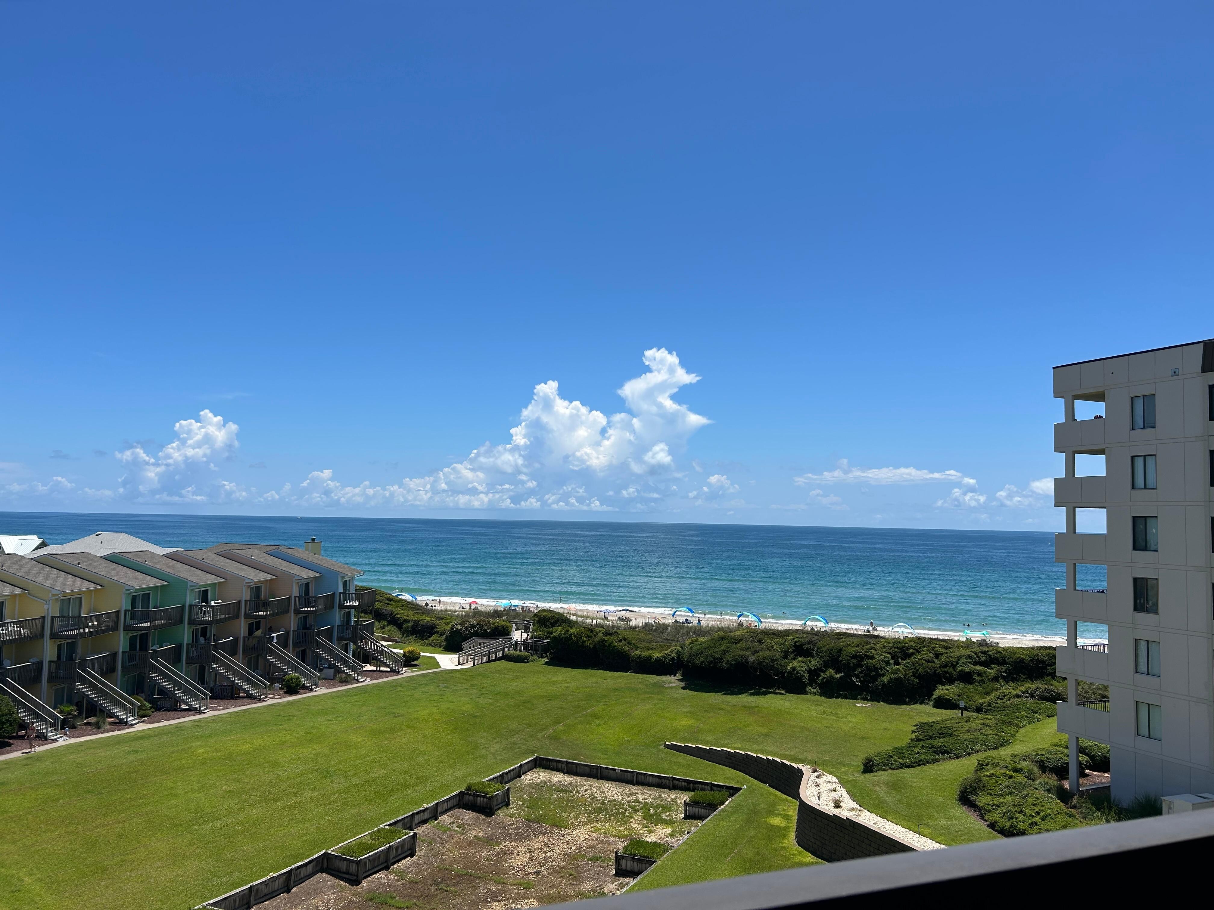 Our view from the balcony. 