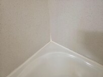 poor shower caulking