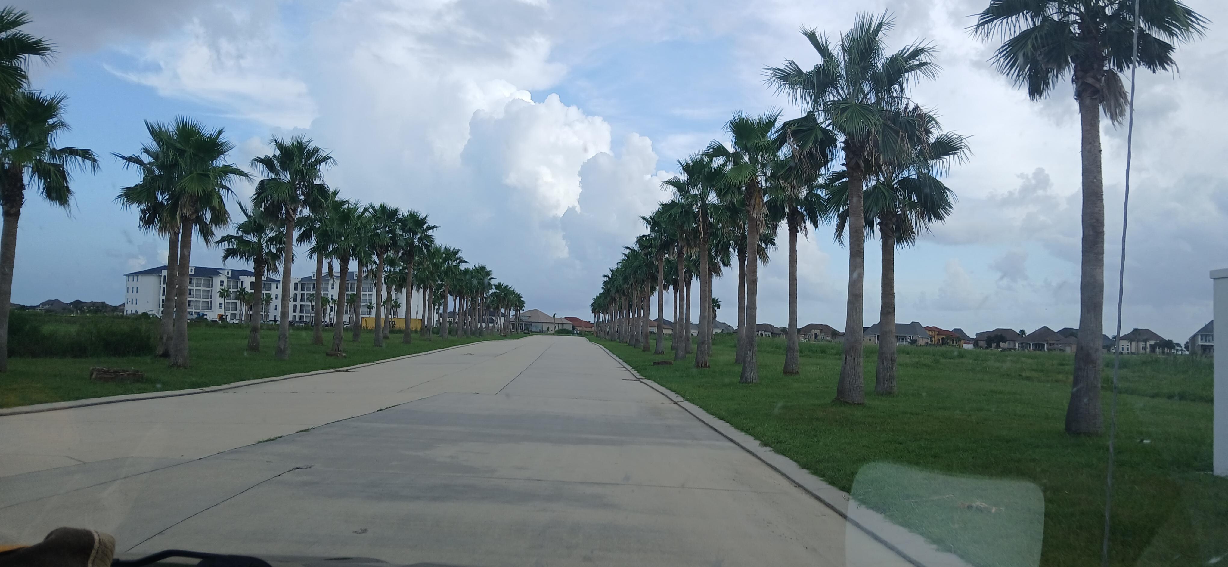 Driveway to condo