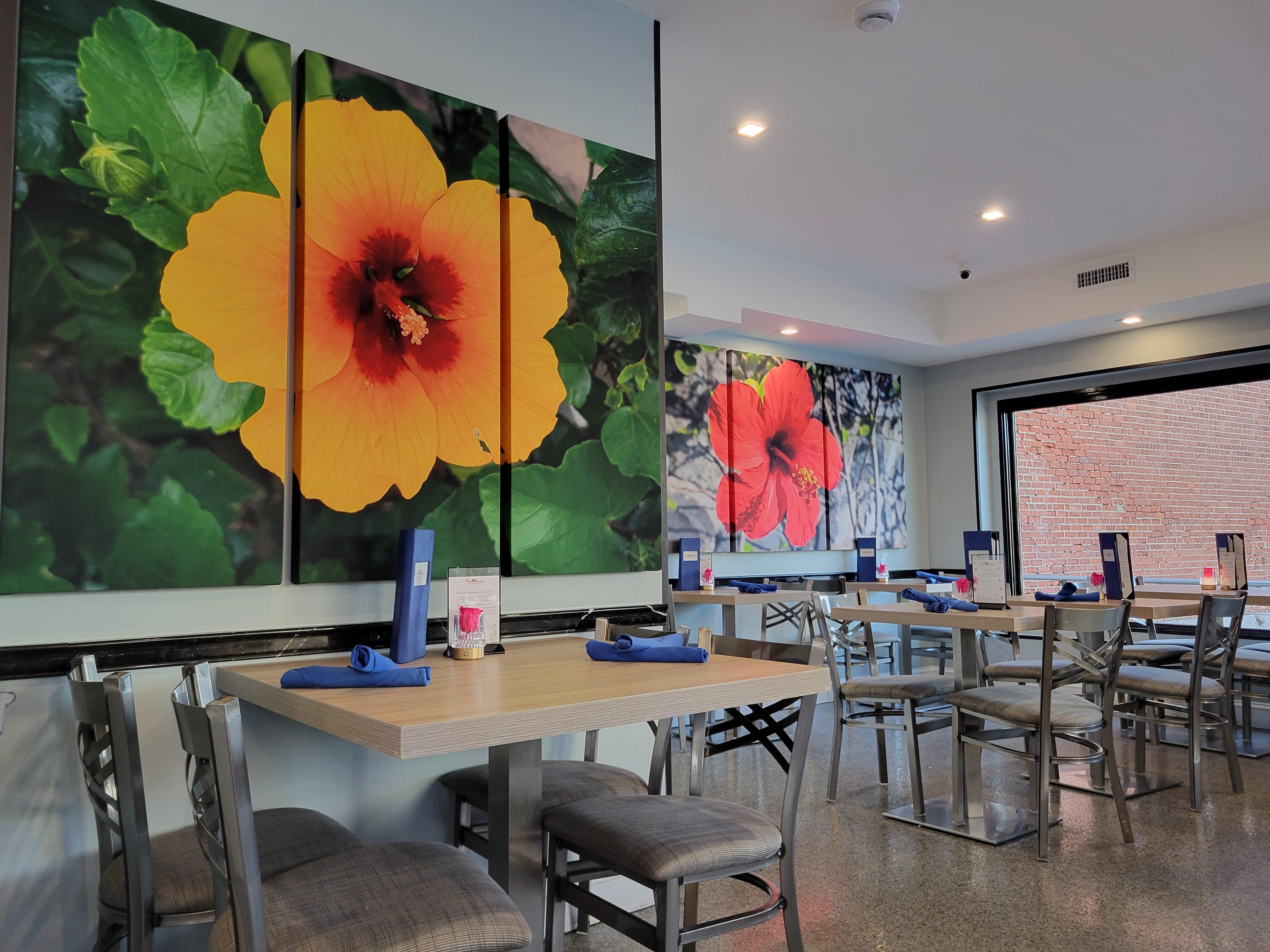 Fleur do Cuisine restaurant next door. Good food, good view, friendly service